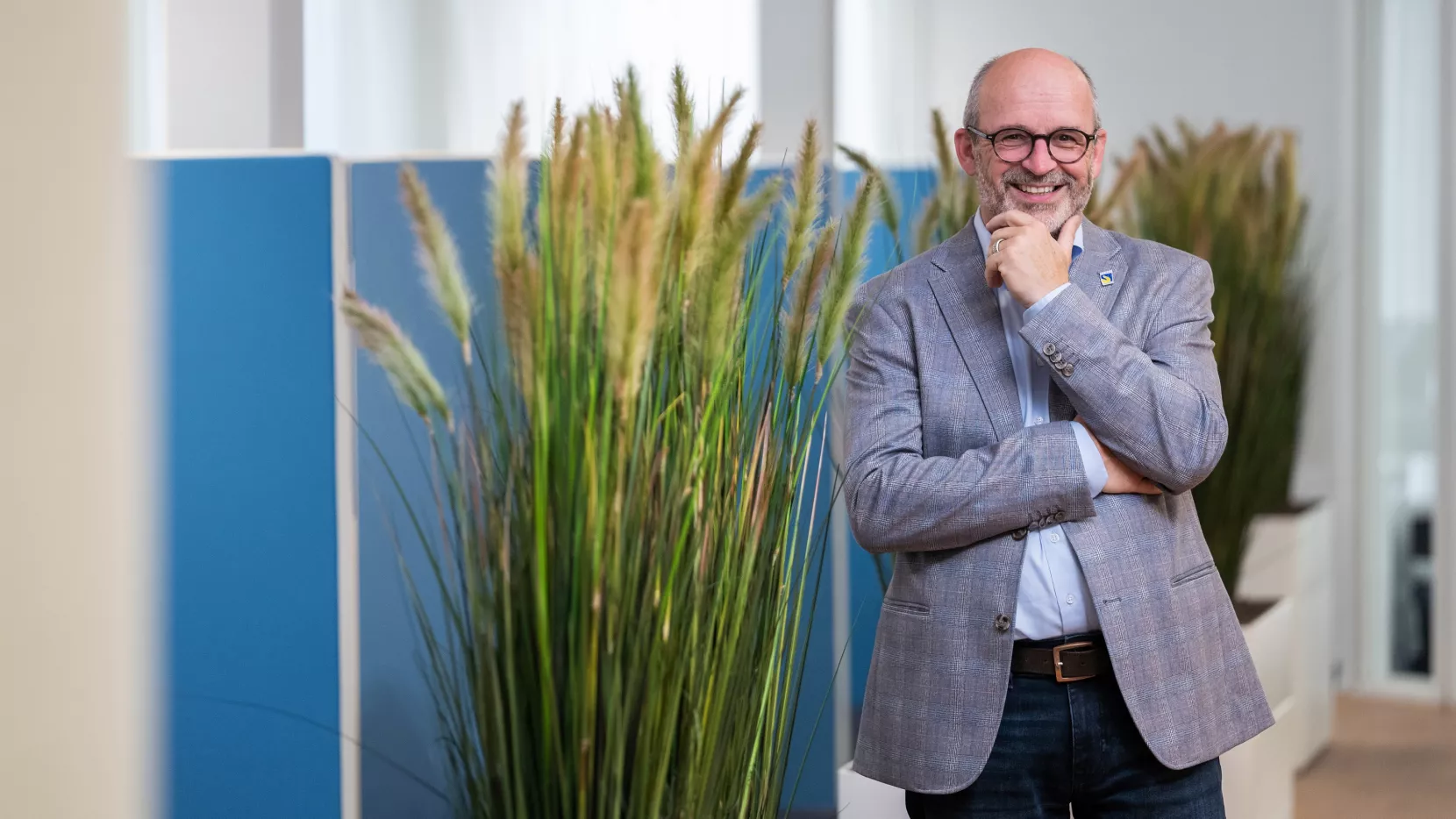 Toine Witters van Europees banennetwerk EURES in werkomgeving