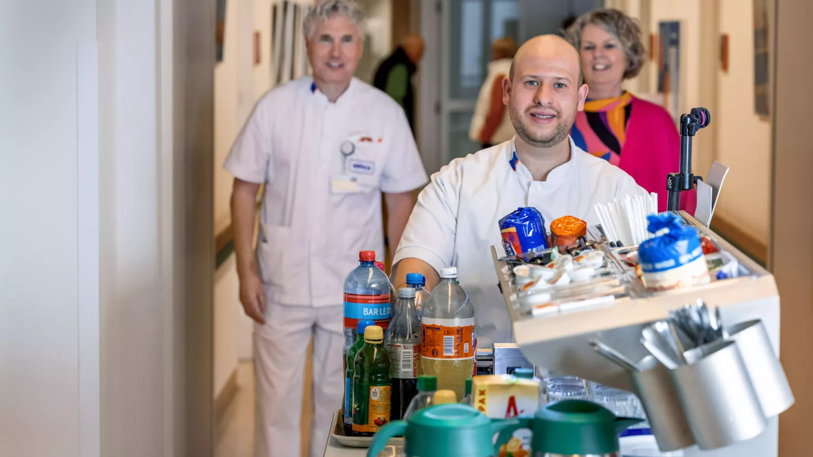 Portret van Gerard, Gré Westerbaan en Geert Roossien