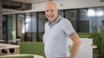 Portret van Frank Brackel 