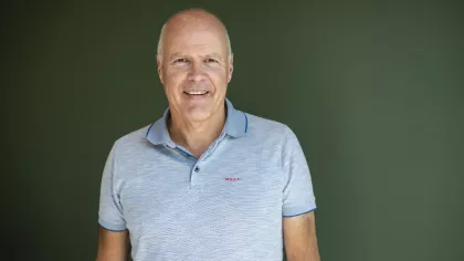 Portret van Frank Brackel 