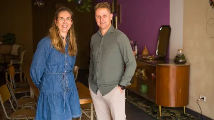 Portret van Christa en Patrick de Goede