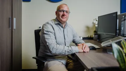 Portret van Rob van der Geld