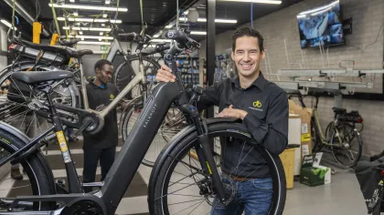 Portret van Bart Dirkx en Musa