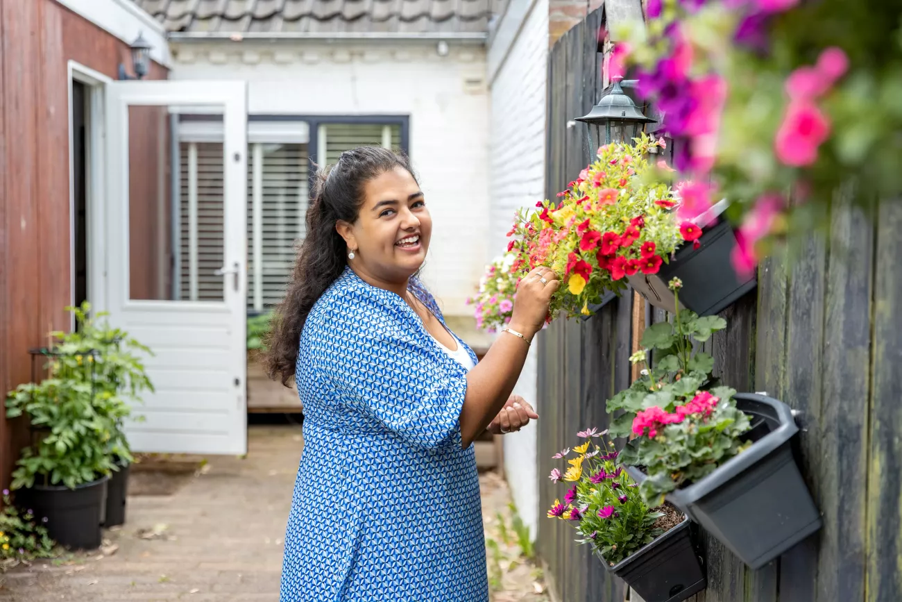 Portret van Aneesa Hazelaar-Inaad