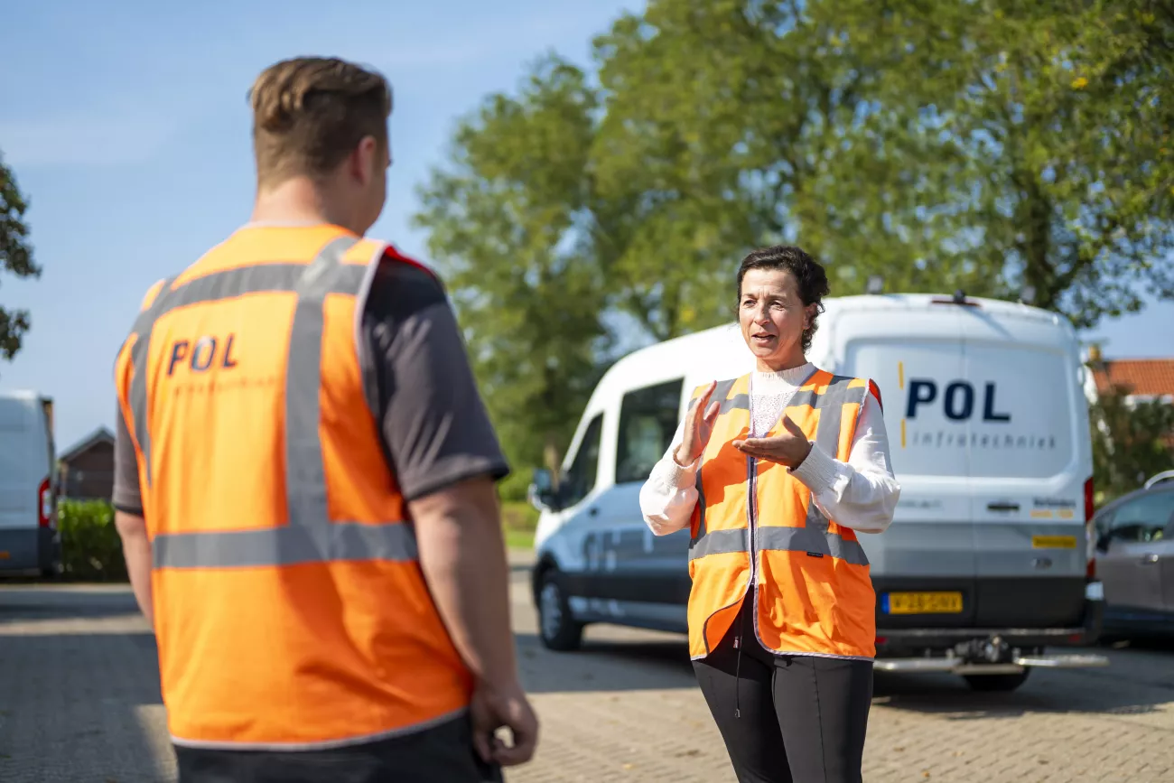 Portret van Tanya Kooistra en Sem Pietersen