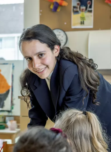 Portret van Souhaila ben Salah, zij vertelt over praktijkleren