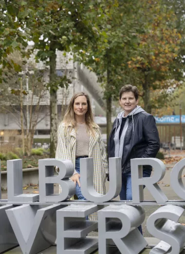 Portret van Saskia Willems en Nicole van der Goorbergh