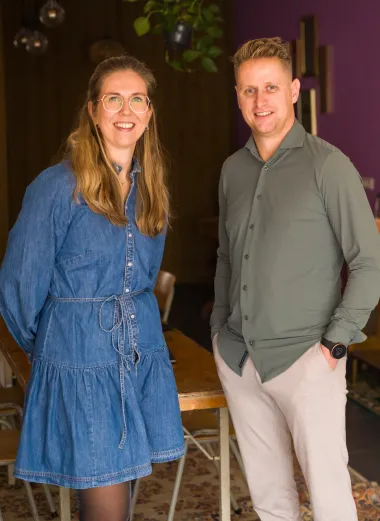 Portret van Christa en Patrick de Goede