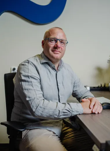 Portret van Rob van der Geld