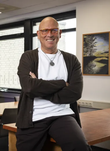 Portret van Harold Koenders en Lucien Daniels