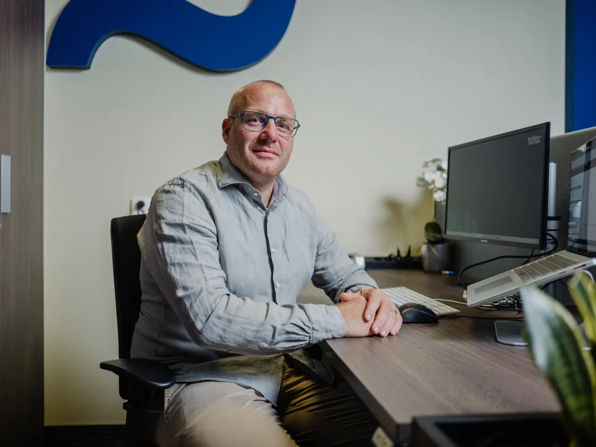 Portret van Rob van der Geld